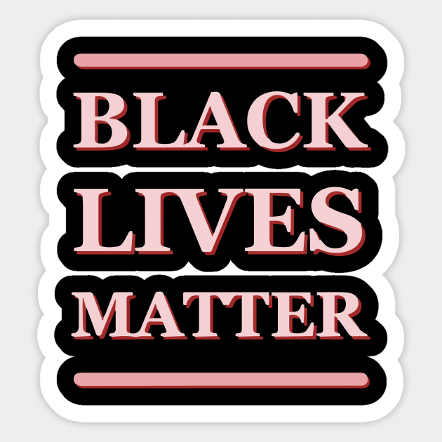 BLM Sticker by Targeted Podcast